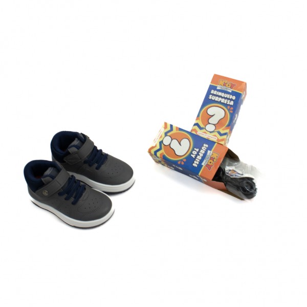 Tênis Casual Happy com Brinquedo Surpresa Kidy Infantil