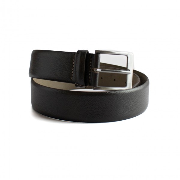 Cinto Casual em Couro Capretto Fasolo Masculino