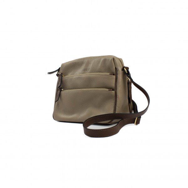 Bolsa Tiracolo Mariana em Couro Linea Bella Feminino