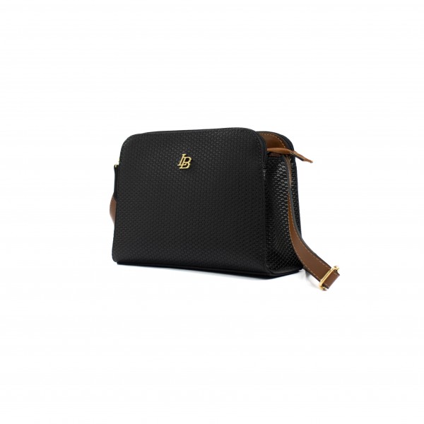 Bolsa Tiracolo Alice em Couro Tressê Linea Bella Feminino