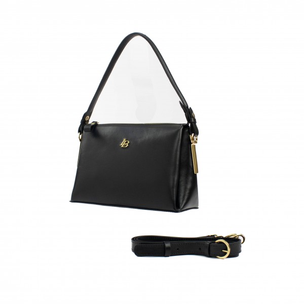 Bolsa Satchel Hanna em Couro Soft Linea Bella Feminino