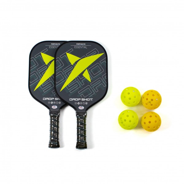 Kit Raquete de Pickleball Fortum Drop Shot Unissex