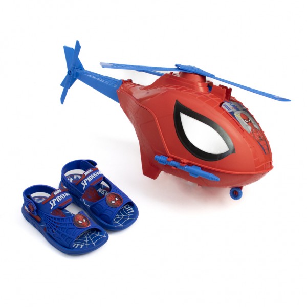 Sandália com Acessório Homem Aranha Sky Kids Grendene Infantil