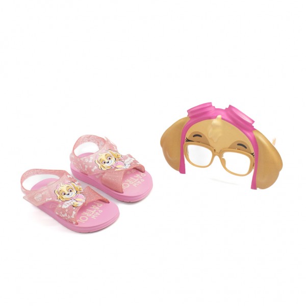 Sandália Rasteira Patrulha Canina Mask Kids Grendene Infantil