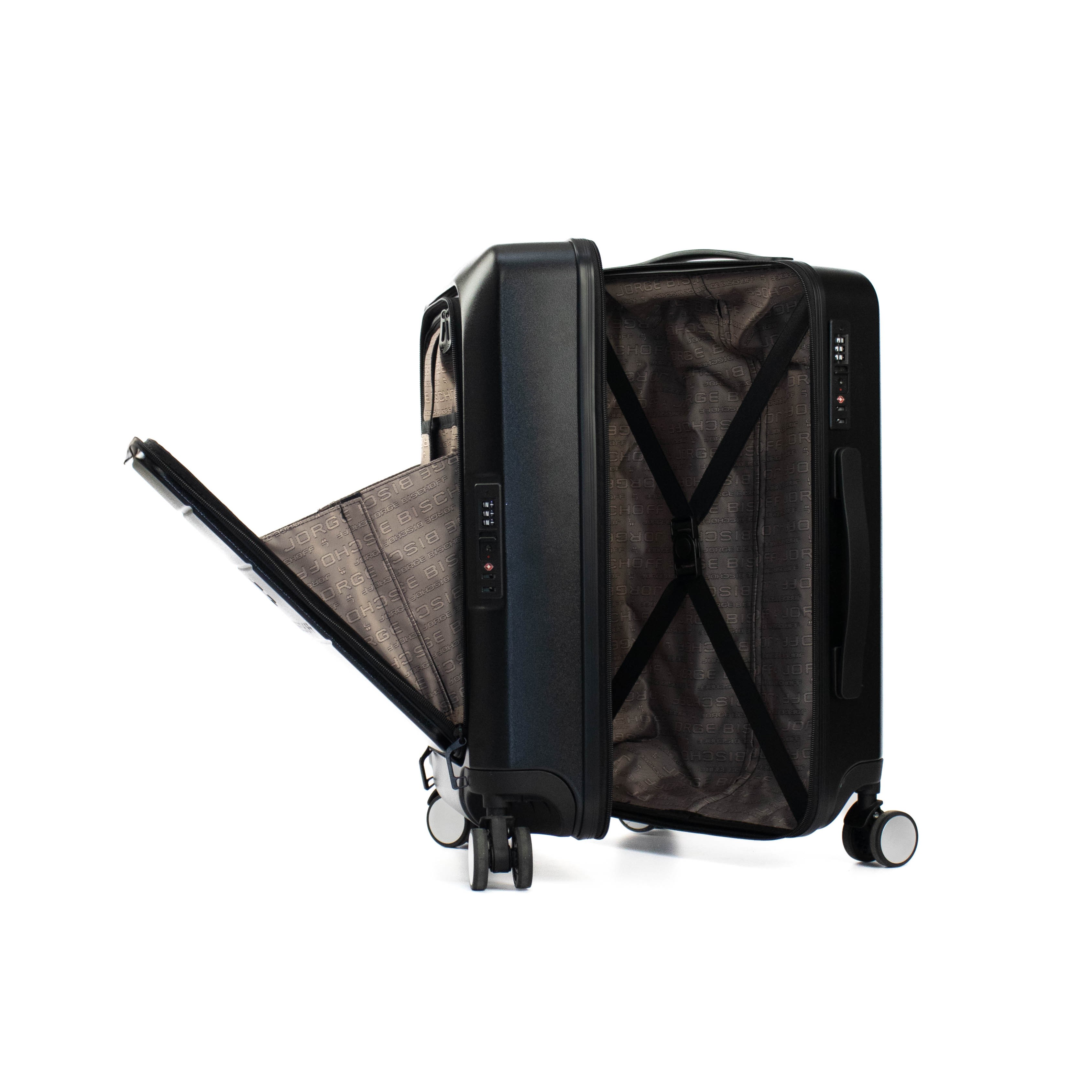 Mala de Viagem Carry On Rígida Monograma Jorge Bischoff Feminino