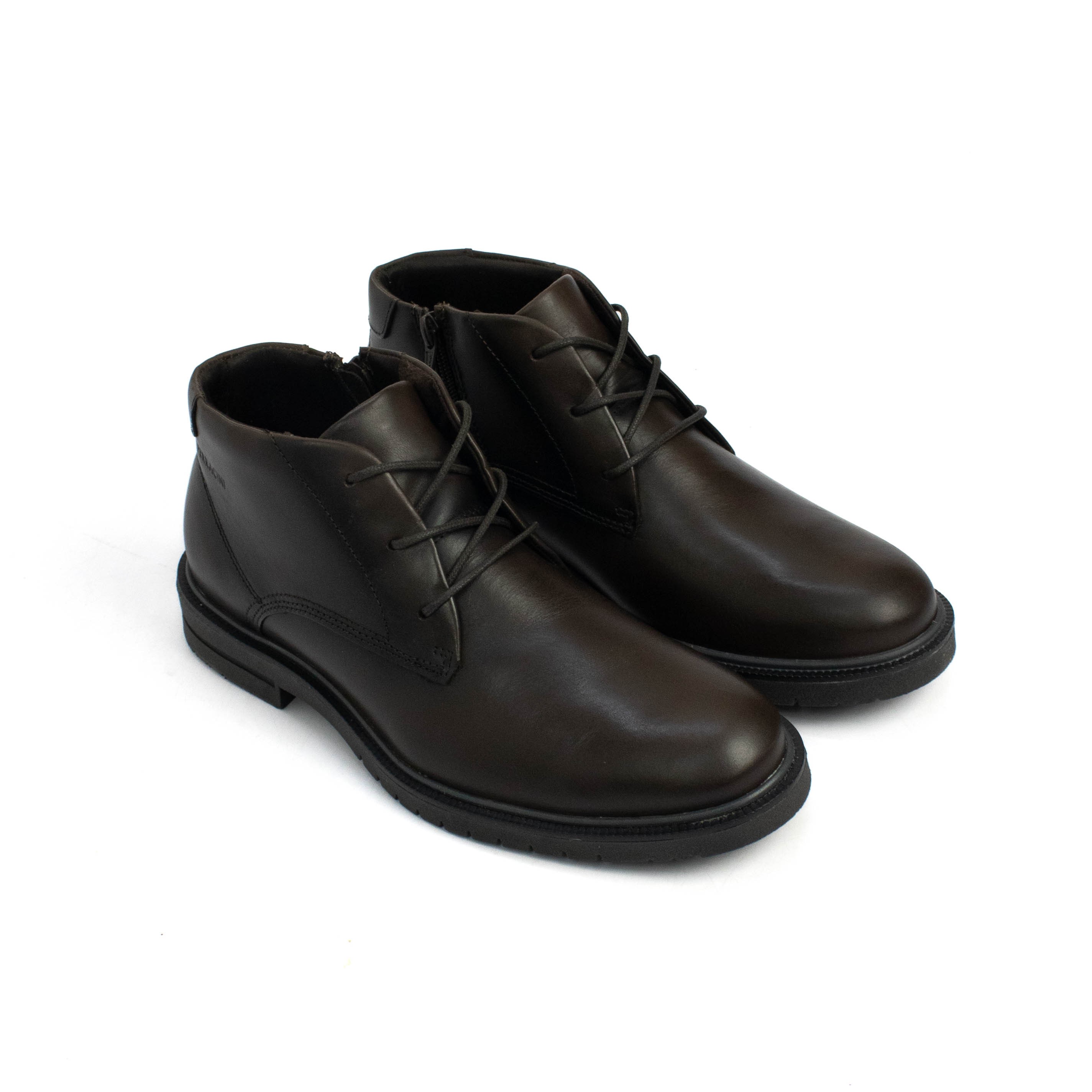 Bota Cano Curto em Couro Firenze Lille Ferracini Masculino