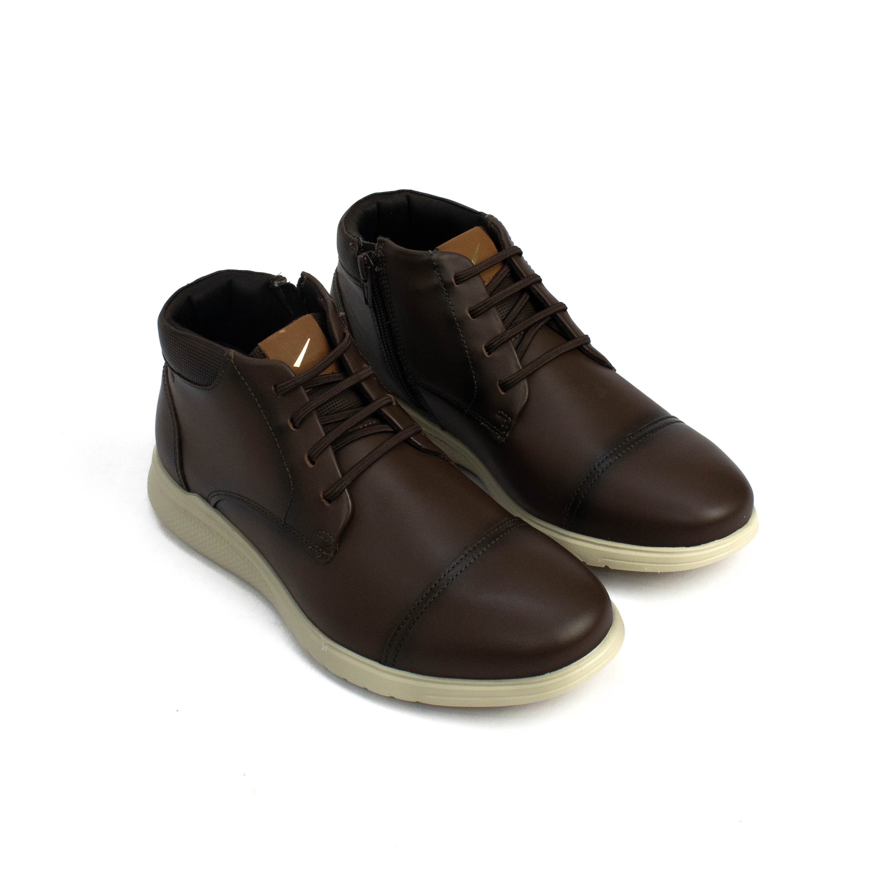 Bota Cano Curto em Couro Glover Gold Lux Ferracini Masculino