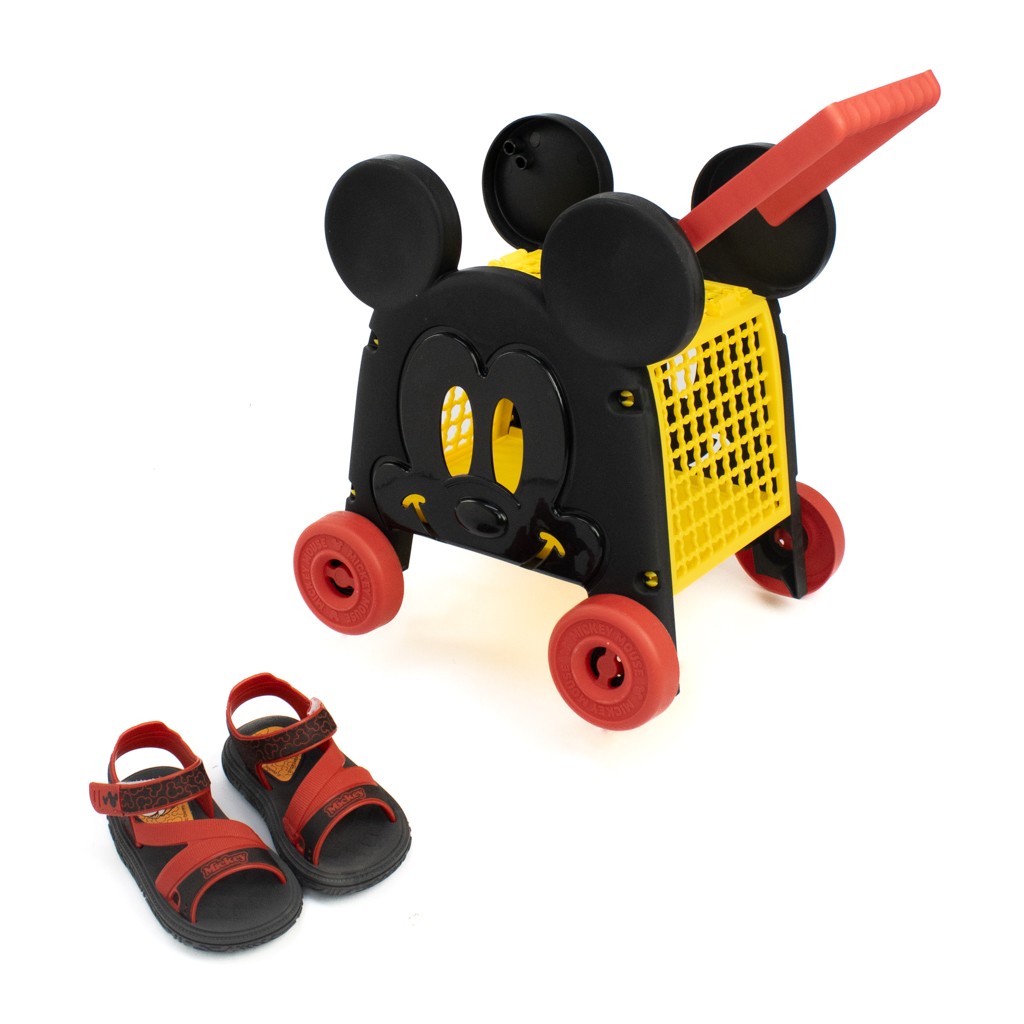 Sandália Rasteira Disney Baby Car Kids Grendene Infantil