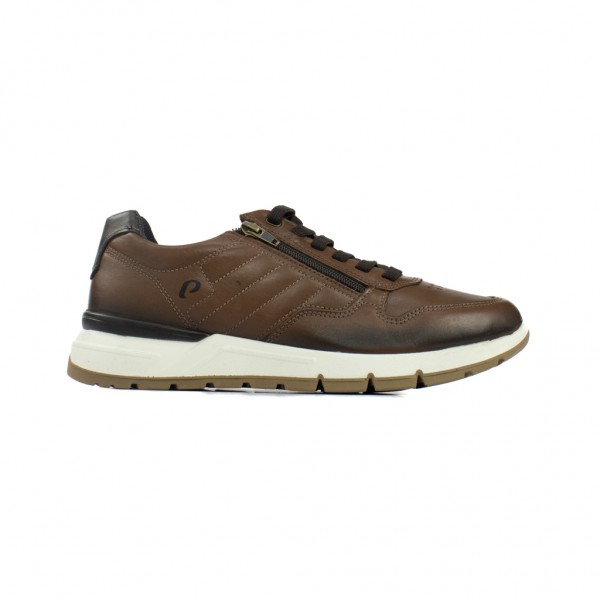 Tênis Casual em Couro Pegada Masculino