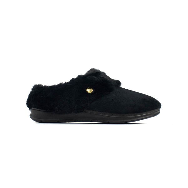 Pantufa Fechado em Tecido Atoalhado Pegada Feminino