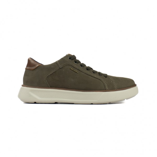 Tênis Casual em Couro Pegada Masculino