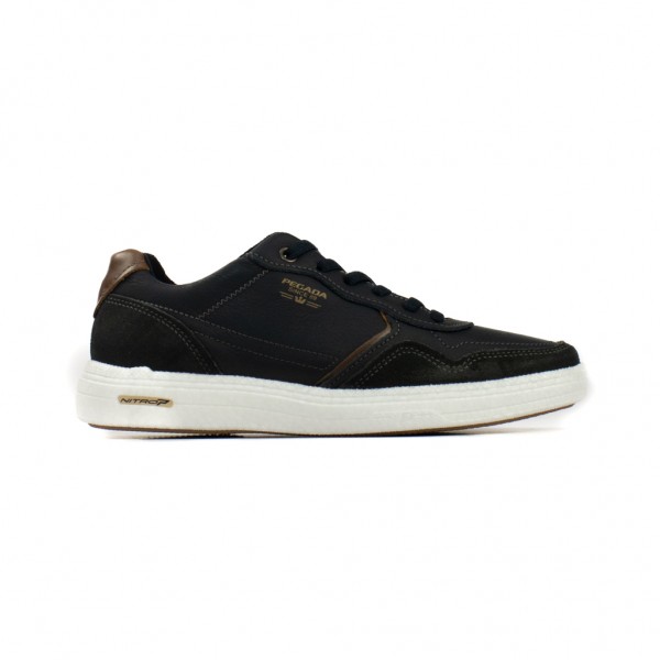 Tênis Casual em Couro Pegada Masculino