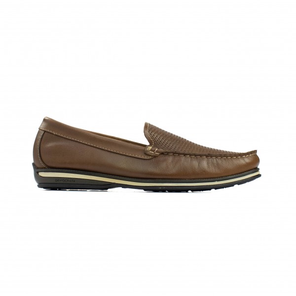 Sapato Mocassim Easy Ted Democrata Masculino
