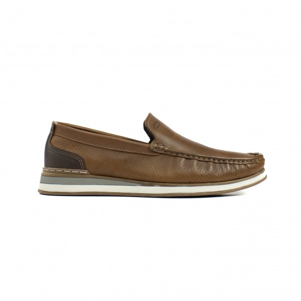 Sapato Mocassim Denim Flow Democrata Masculino