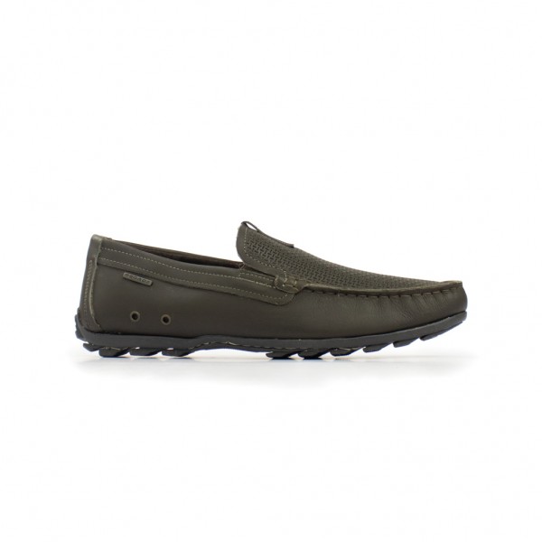Sapato Mocassim em Couro Washed Pegada Masculino