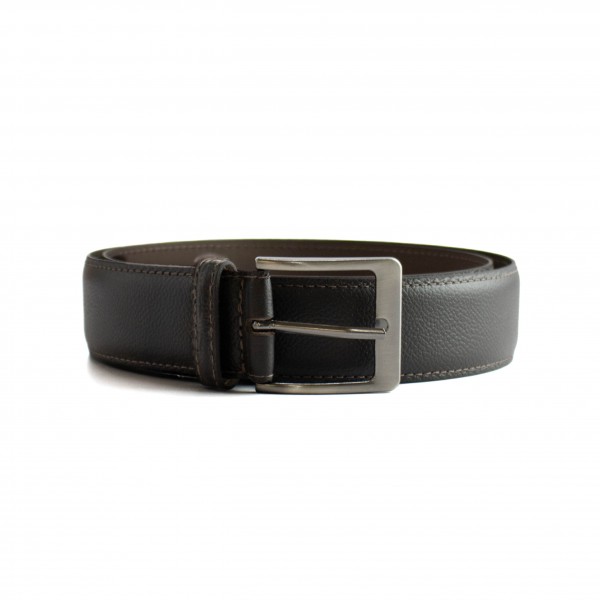 Cinto Casual em Couro Capretto Fasolo Masculino
