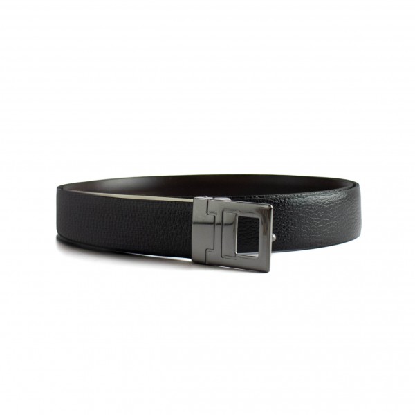 Cinto Casual em Couro Capretto Fasolo Masculino