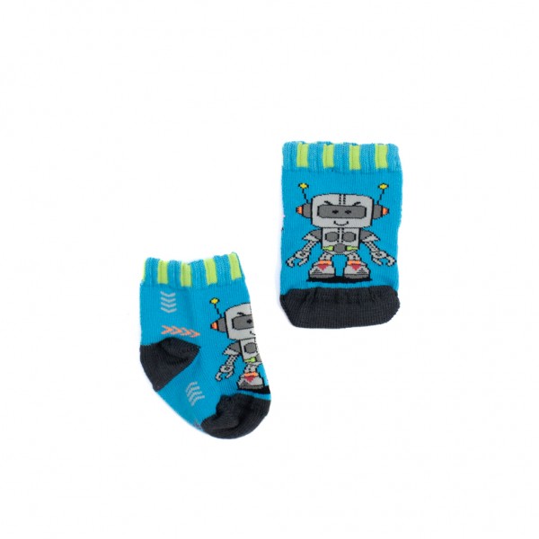 Meia Cano Médio de Bebê Robô Selene Infantil