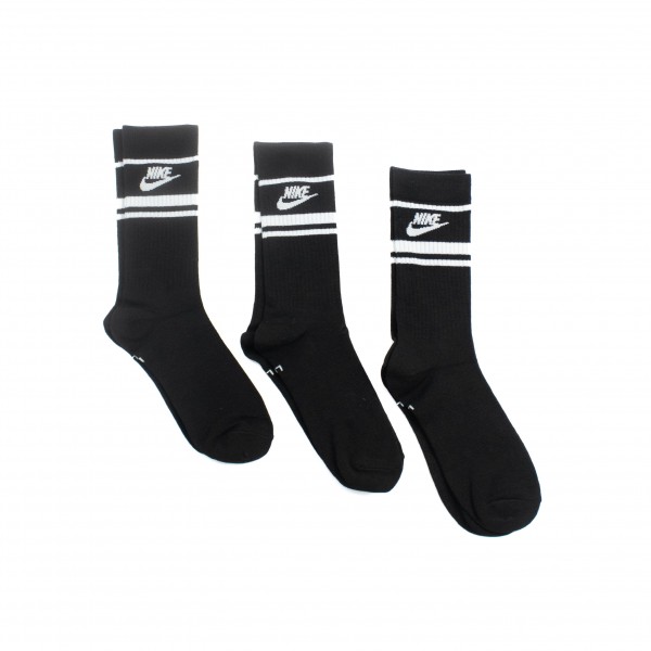 Meia Cano Longo Sportswear Everyday Essential com 3 Pares Nike Unissex
