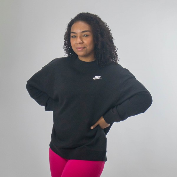 Moletom Casual Sportswear Club Fleece Nike Feminino