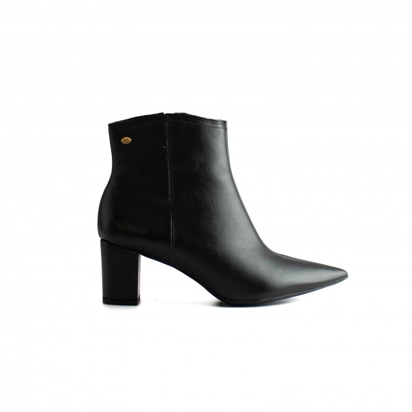 Bota Cano Curto em Couro Gaspea Majestic Confort 365 Soft Feminino