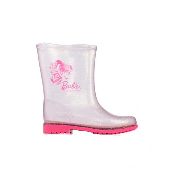 Bota Galocha Barbie Mattel Fall Rain Grendene Infantil
