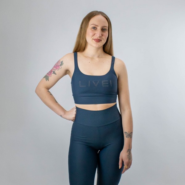 Top Esportivo Icon Drop Live Feminino