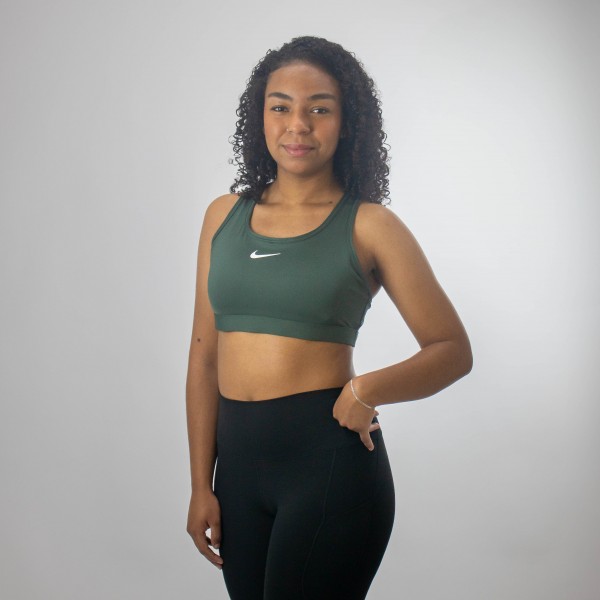 Top com Bojo Swoosh Nike Feminino