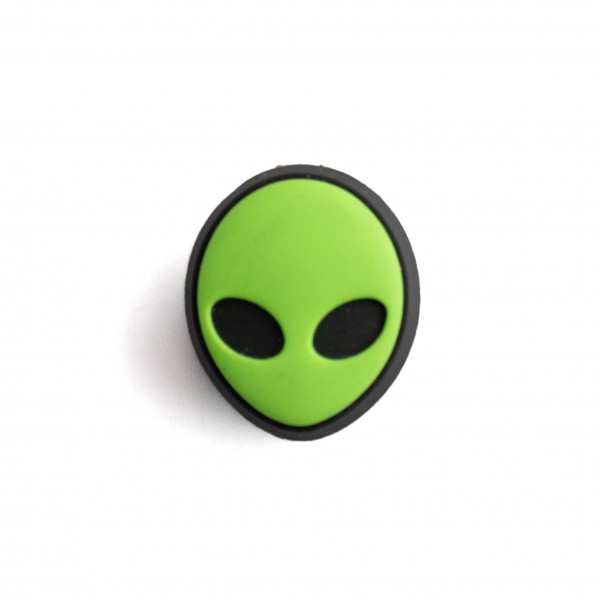Broche Acessório Jibbitz Alien Crocs Unissex