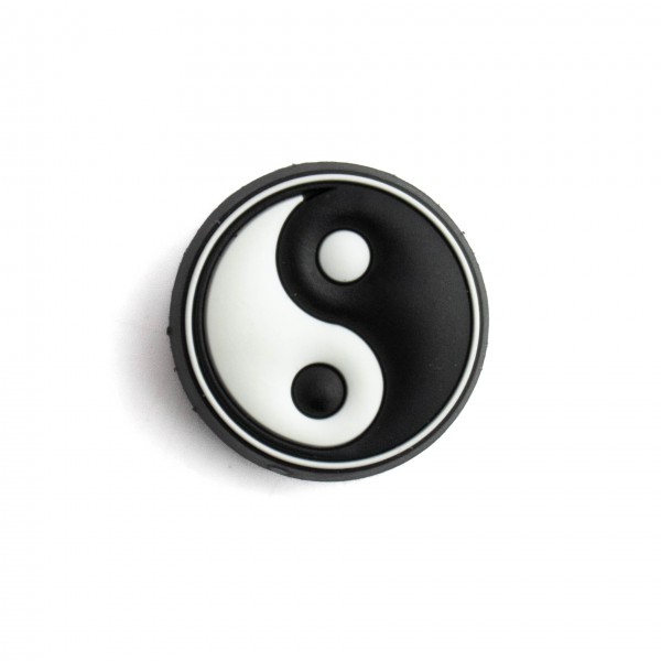 Broche Acessório Jibbitz Yin Yang  Crocs Unissex