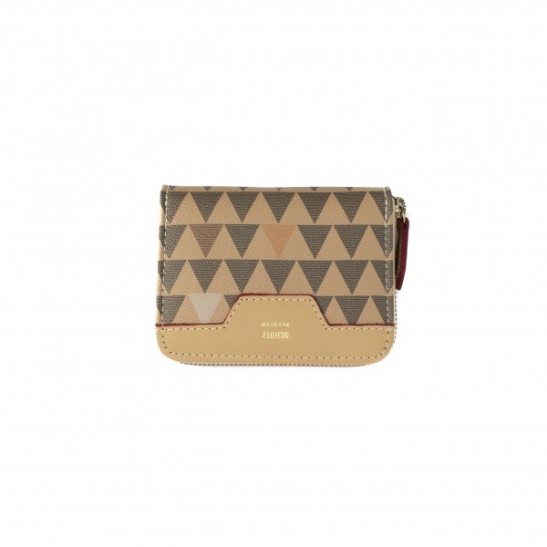 Carteira Porta Documentos Triangle Canvas Pequeno Schutz Feminino