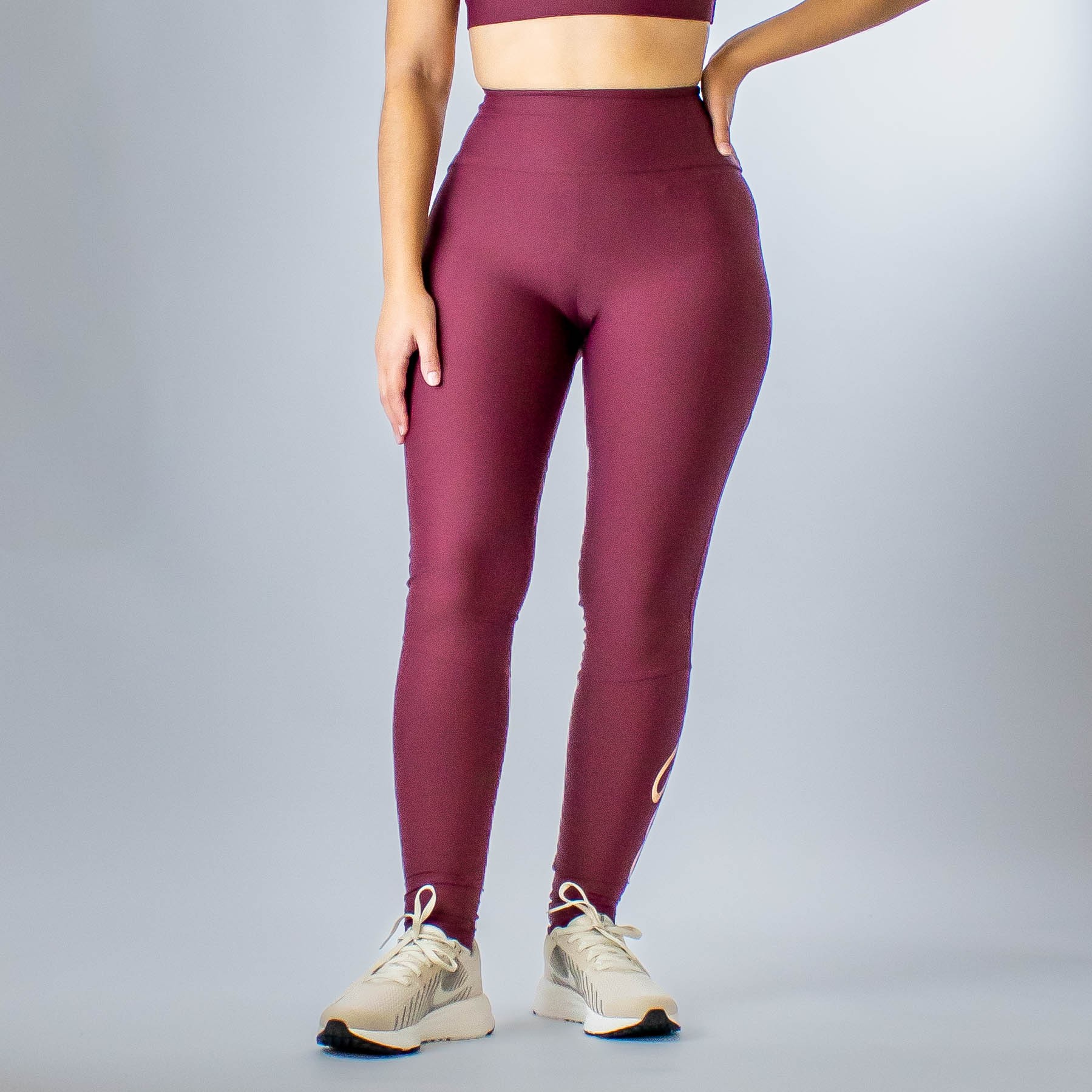 Calça Legging Blocking com Bolso Essential Run More Feminino