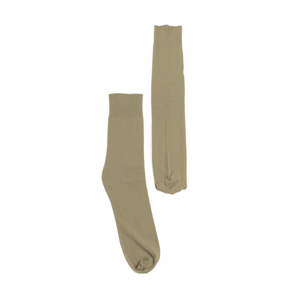 Meia Cano Longo Classica Kaki Selene Masculino