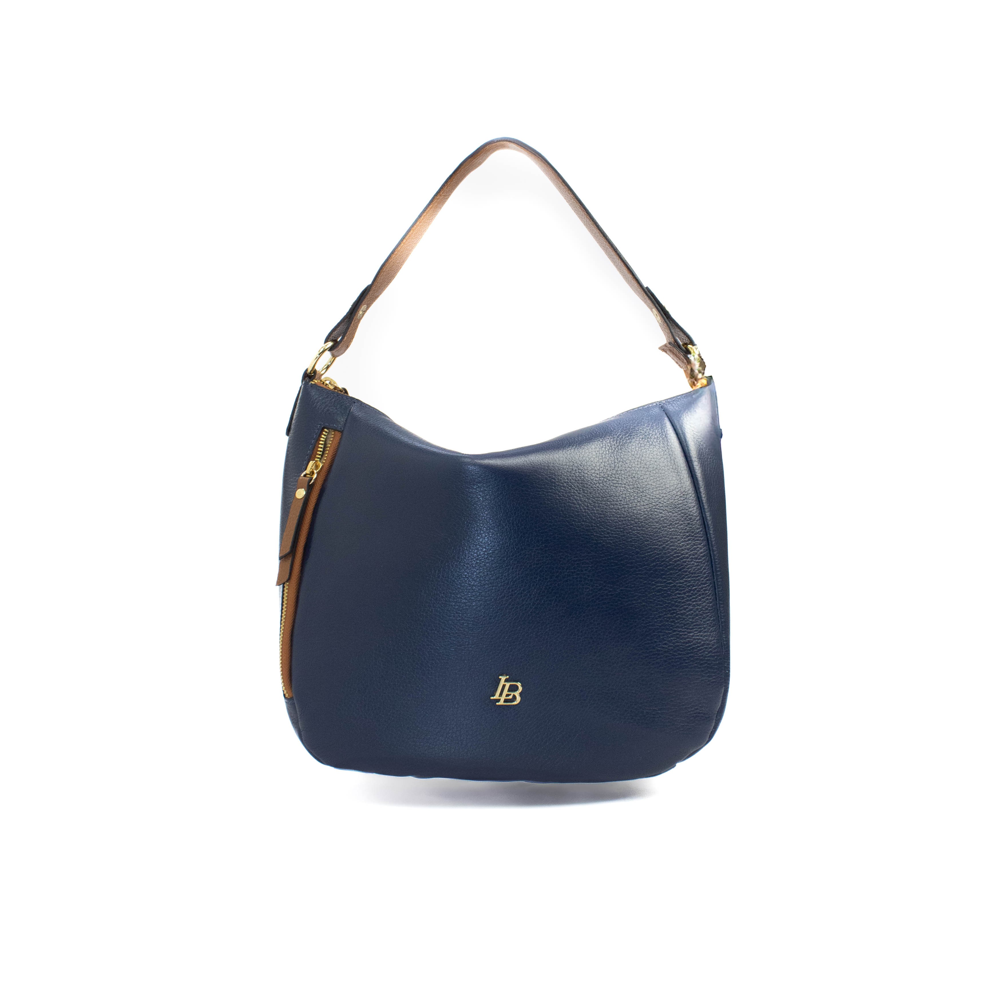 Bolsa Hobo Analu em Couro Floter Linea Bella Feminino