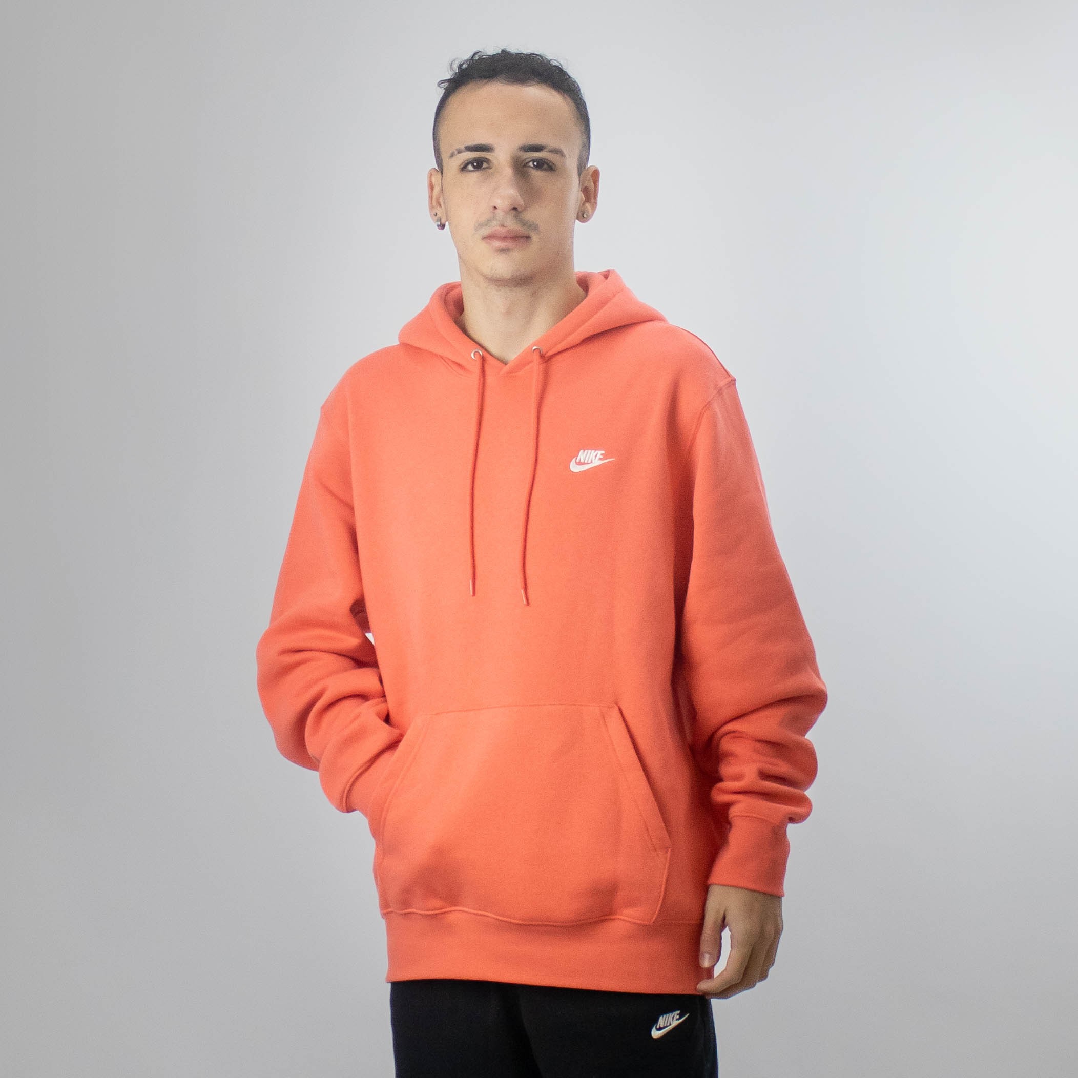 Moletom com Capuz Club Fleece Nike Masculino