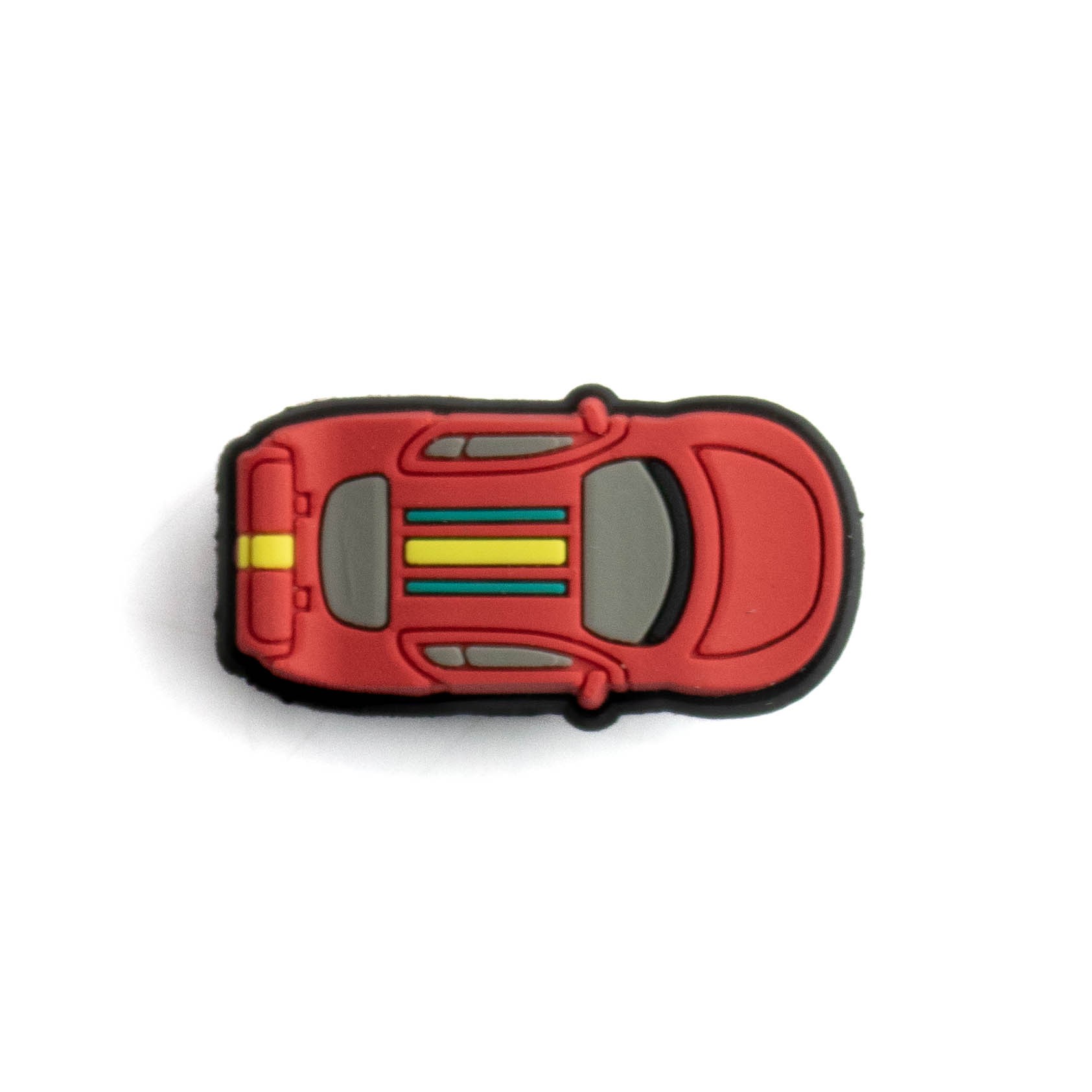Broche Acessório Jibbitz Carro de Corrida Crocs Unissex